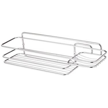 Imagem de Suporte para shampoo/sabonete de parede cromado - Superiore - Future