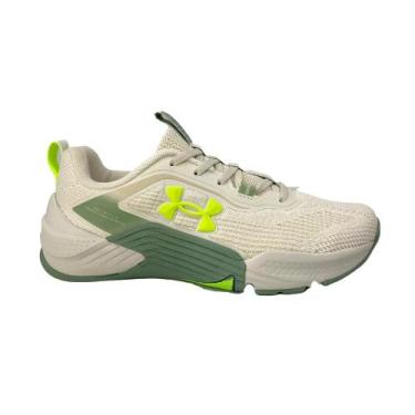Imagem de Tênis Under Armour Tribase Reps 2 SE, 36, Marfin, Verde musgo