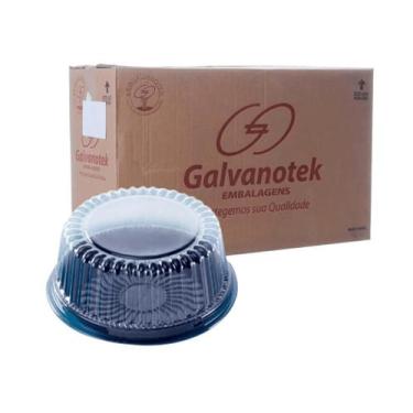 Imagem de Embalagem pet g-35ma torta bolo 500g caixa c/100 - Galvanotek