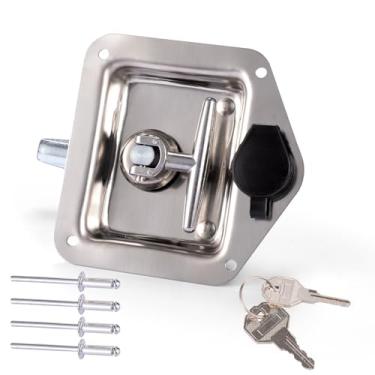 Imagem de YERGOFE Trinco da caixa de ferramentas da cama do caminhão