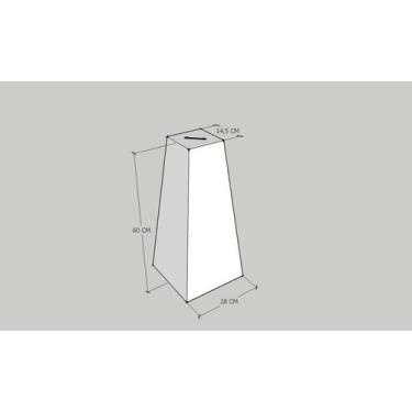 Imagem de Urna de Papelão 60 cm - Kit com 10 unidades - Poli Display