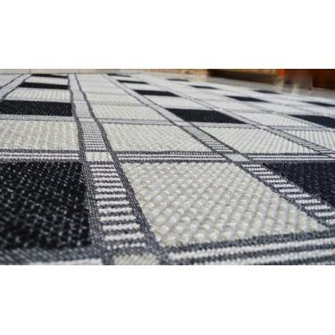 Imagem de Mega Tapete para sala Quadrado Natural Look Estudio B 215x215 cm