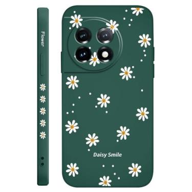 Imagem de Capa de silicone líquido para OnePlus 13, 13R, 12, 12R, 11, 11R, 10, 10R, 10T, 9R, 9RT, 9, 8T, 8, 7, 7T Pro 5G, verde escuro, para OnePlus 7