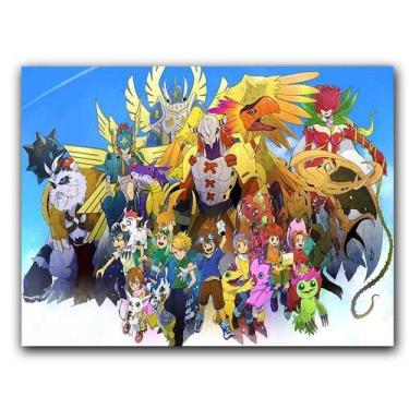Imagem de Placa  MDF  20 cm x 30 cm - Digimon Adventure Tri (BD02) - BD Cases