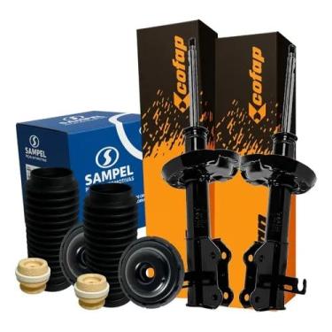 Imagem de Par Amortecedor Dianteiro + Coxim SK360S Compatível com Cruze Hatch/Sedan 2012 a 2016