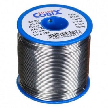 Imagem de Fio De Estanho 60X40 2,5Mm 500Gr - Cobix