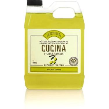 Imagem de Recargas de detergente de louça CUCINA, coentro e azeitona, 1L - Fruit