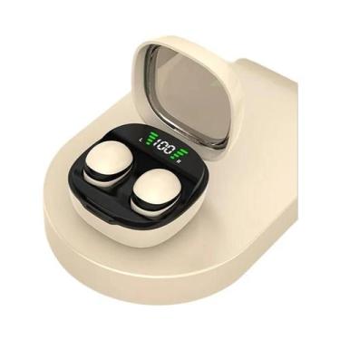Imagem de Fones De Ouvido Mini Invisíveis Bluetooth 5.3 HiFi Estéreo Sem Fio Com
