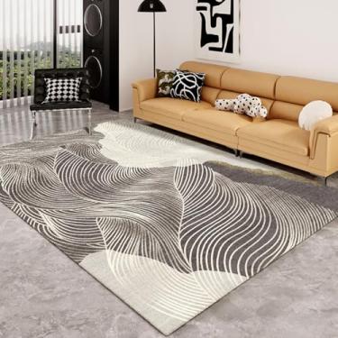 Imagem de Tapete de cabeceira grosso e felpudo, decoração minimalista para quarto, carpete grande para sala de estar, vestiário, tapete macio e fofo (140x200 cm/F)