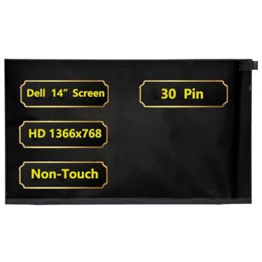Imagem de Jxjslp Tela de substituição de 35.6 cm para laptop Dell Latitude 3420 3430 3440 5400 5410 5420 5430 tela LCD sem toque, HD 1366 x 768,30 pinos, tela LED LCD brilhante D2K69 0D2K69