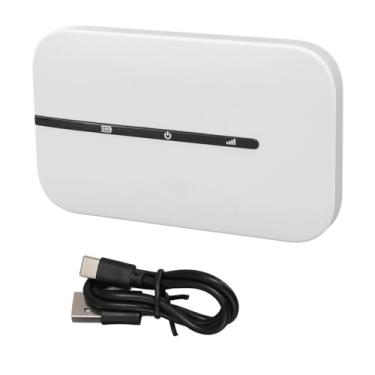 Imagem de 4G LTE WiFi Router Portátil Hotspot móvel portátil com slot para cartão SIM suporta 10 dispositivos para viagens ao ar livre e uso em casa Material ABS 2100mAh bateria