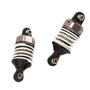 Imagem de Domary Absorvedor de Choque de Carro Rc, Amortecedor de Plástico de Liga de Alumínio para ZD Racing 1/16 S16 Ex16, Fácil de Instalar, Durável, Alta Elasticidade, Adequado para Carros (Ti cor)