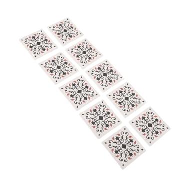 Imagem de Generic Tilhas de Piso de Bonecas, Telhas de Bonecas Em Miniatura Realistas 1: 12 Escala Detalhada para Decoração de Casa (60 peças)