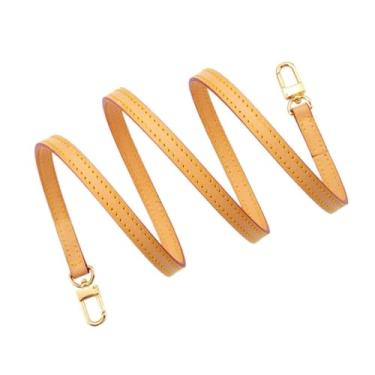 Imagem de Umiup Bolsas de substituição de couro Vachetta alças de ombro para bolsas Pochette Little Pouch Speedy Nano Noe, Cera de abelha, Width:0.43in X Length:23.6in