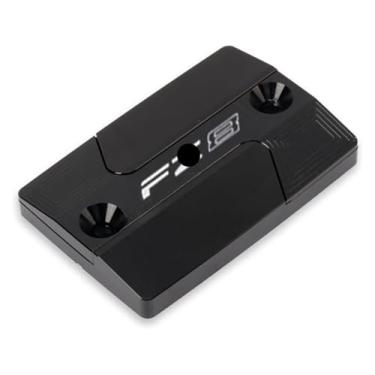 Imagem de Tampa do tanque de fluido do reservatório de freio dianteiro CNC para motocicletas compatível com Y&AMAHA FZ8 Fa&zer 2010-2014 FZ1 Fa&zer 2006-2015 (preto-fz8)