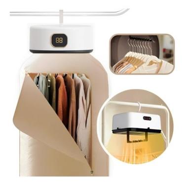 Imagem de Secador De Roupas Portátil Elétrico Aquecedor Varal Dobrável - Varieda