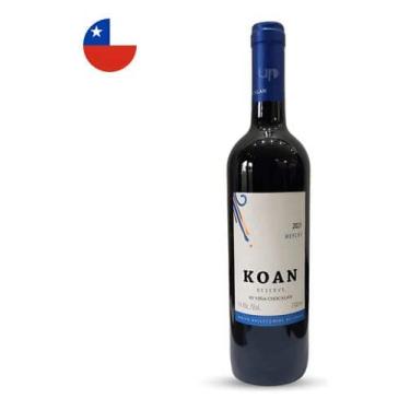 Imagem de Vinho Chileno Koan Reserve Merlot 2021 Maipo Valley 750ml - Importado