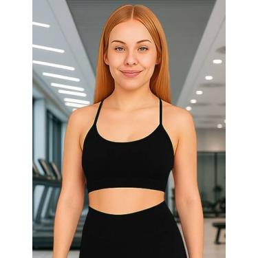 Imagem de Top Academia Alça Fina sem Bojo Nadador Fitness Liso - c8 TOP ANA - MA