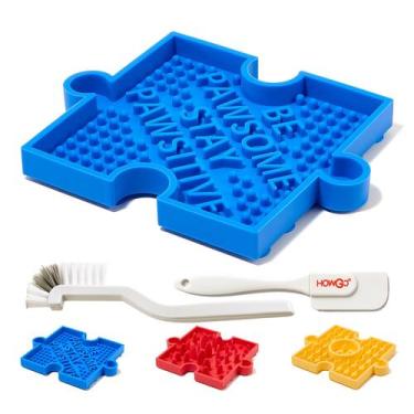 Imagem de Alimentador para animais de estimação HOWGO Puzzle Slow Feeder Lick Ma