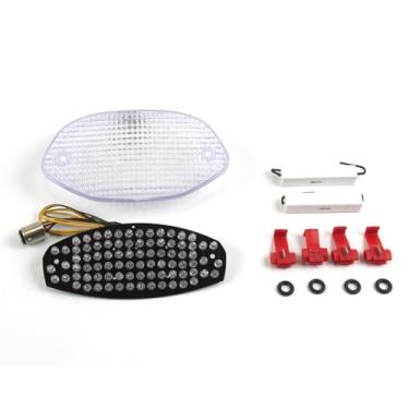 Imagem de Lanterna traseira de LED transparente Arashi para BMW R1100S 1998-2004, F650CS 2001-2004, luz traseira de freio de seta, acessórios de substituição integrados para motocicleta