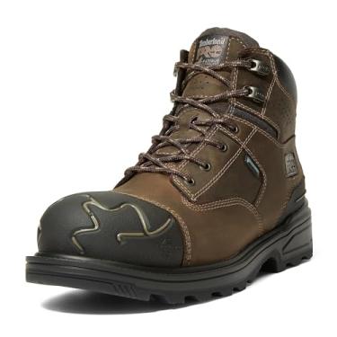 Imagem de Timberland PRO Bota masculina Magnitude 15 cm bico de segurança composto impermeável industrial, café turco - 2024 NOVO, 8M