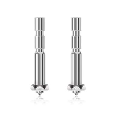 Imagem de IdeaFormer-3D 2 bicos de aço endurecido de 0,8 mm para Kobra 3 Max, substituição rápida, cabeçote de impressão de alto fluxo, extrusora e hotend para Anycubic Kobra 3 Max Combo