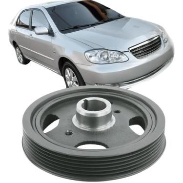 Imagem de Polia do Virabrequim Corolla 1.8 16V e 1.6 16V de 2003 À 2008 - HD