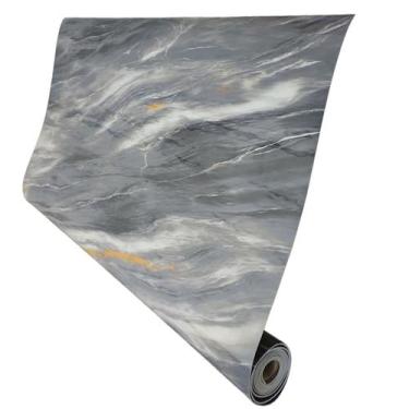 Imagem de Papel de Parede Adesivo Autocolante Flexivel Marmore Obra Reforma Cons
