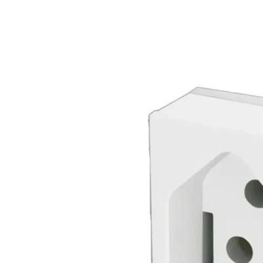 Imagem de Módulo Tomada 2p+t 10a-250v~ Evidence - Modulare - Blanc Mais Fame