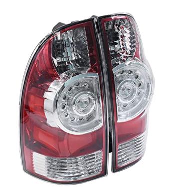 Imagem de GENRICS Substituição do conjunto da lâmpada traseira para Toyota Tacoma 8156004150 2005-20150 Luz de freio traseira do lado do passageiro e do motorista