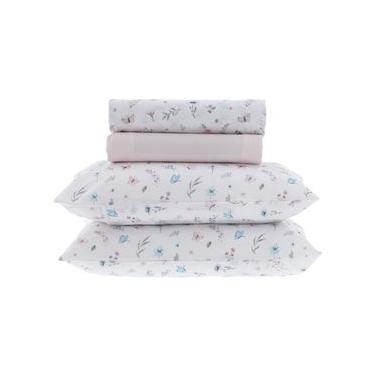 Imagem de Jogo De Cama New Innovi Mariposy Casal 180 Fios - Kacyumara - Cama, Mesa e Banho/Cama/Lençol e Fronha Casal