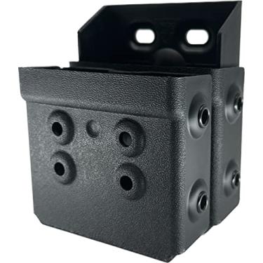 Imagem de Zero9 Holsters - Capa de algema dupla modelo 4004, compatível com punhos ASP versão 1 (preto, Tek Lok)
