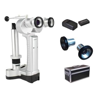 Imagem de Microscópio Lâmpada de Fenda 10x/16x Slit Lamp Portatil - Diagnosticos | Analises | Visualização -