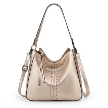 Imagem de Bolsa Hobo Montana West MWC-128-GD para mulheres em material vegano