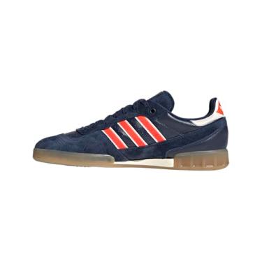 Imagem de adidas Tênis masculino de handebol Rm com cadarço casual - azul, Multi, 8.5 Wide Women/7.5 Wide Men