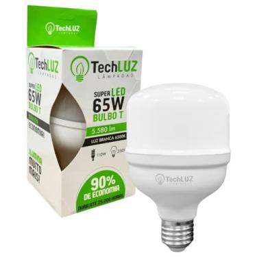 Imagem de Lâmpada Led Bulbo 65w Alta Potência Bivolt- Techluz (Branco Frio)