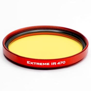 Imagem de TruColor Extreme IR 470, filtro infravermelho, passagem infravermelha de 470 nm para câmeras de espectro completo ou convertidas por IR, efeitos infravermelhos de cor falsa em negrito para fotografia