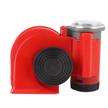 Imagem de Cryfokt Buzina de Trem de Carro Com relé 115dB Buzina Elétrica de Frequência Estável para Barco DC12V, ABS de Metal à Prova D'água