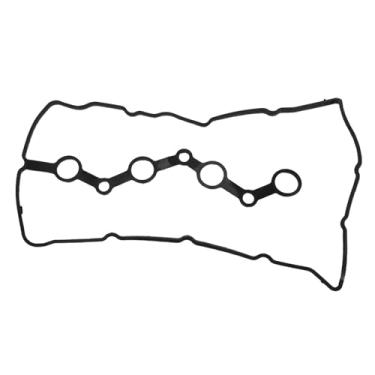 Imagem de VekAuto Gaxeta da tampa da válvula compatível com Hyundai Sonata 2.0L 2.4L 2015-2020, vedação da válvula da cabeça do cilindro preta de borracha durável junta da tampa do balancim