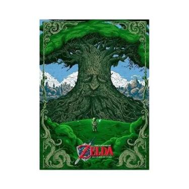 Imagem de Pintura Em Tela De Paisagem De Anime Zelda Hyrule Country Para Decoraç
