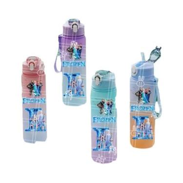 Imagem de Garrafa De Água Congelada De Grande Capacidade 750ML Com Impressão De 