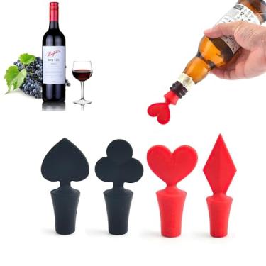 Imagem de Rolhas de garrafa de vinho criativas, selos de garrafa de vidro reutilizáveis para vinho tinto, cerveja, bebida, licor, tampas de vinho decorativas, rolha de garrafa inovadora com formas exclusivas