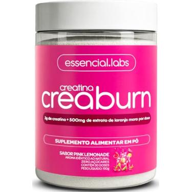 Imagem de CREABURN (CREATINA 100% PURA + MOROSIL) Sabor Pink Lemonade - 30 Doses