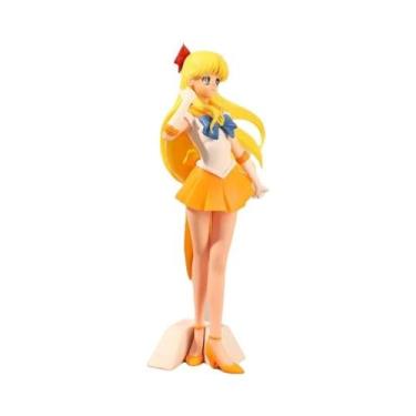 Imagem de Figurinha De Anime Sailor Moon De 22cm, Sailor Mars Mercury Hino Rei A
