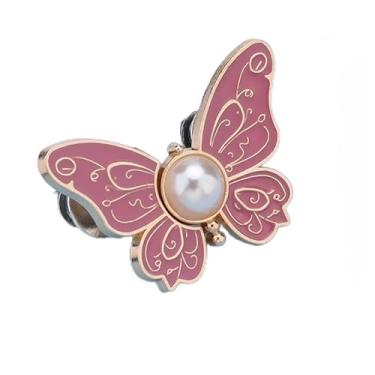 Imagem de 2 peças de aperto de cintura para mulheres - broches de botão de cintura, fivela: sem costura, sem ferramentas, clipes ajustáveis e suprimentos de nós para jeans soltos, saias, vestidos (roxo)