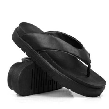 Imagem de Sandália Chinelo Papete Feminina Asa Delta De Dedo Moda Confortável-Feminino