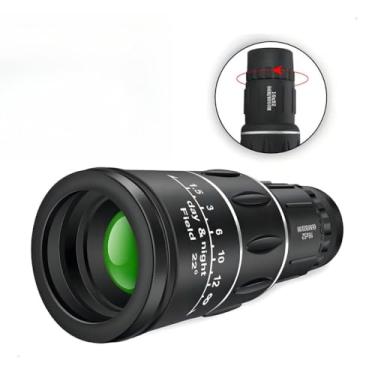 Imagem de Monóculo Luneta Profissional 16x52 66 8000 Telescópio para Observação Outdoor Caça Birdwatching e Viagens