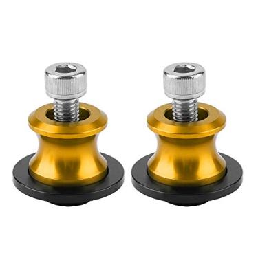 Imagem de Naroote Sliders de Carretel de Braço Oscilante de Suporte Traseiro CNC para Motocicleta para Fixação Estável, Carretéis de Braço Oscilante CNC Duráveis ​​para Entusiastas de Motocicletas, 2pcs 8mm