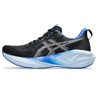 Imagem de ASICS NOVABLAST 5 Tênis de corrida masculino, Preto/branco, 45