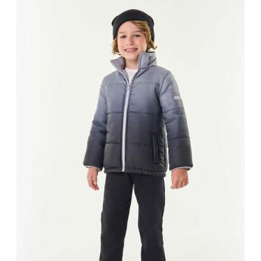 Imagem de Jaqueta Infantil Com Capuz Trick Nick Cinza-Masculino